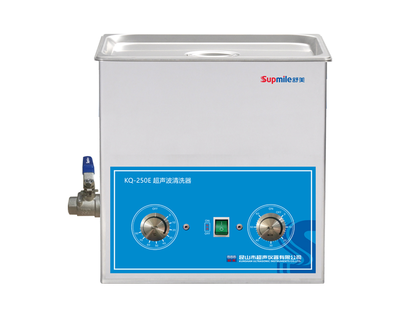 昆山舒美 KQ-250E旋鈕式超聲波清洗機(jī)