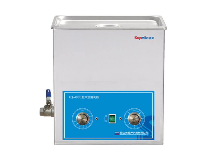 昆山舒美 KQ-400E旋鈕式超聲波清洗機(jī)