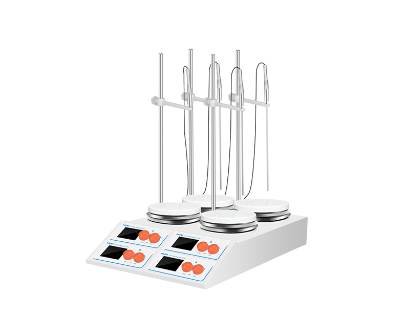 上海滬析 加熱型多工位磁力攪拌器 HMS-4SG