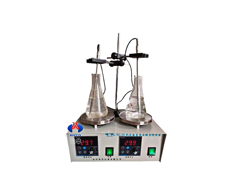 常州澳華 數顯雙頭磁力攪拌器 HJ-2A